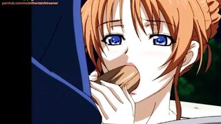 Hentai Uncensored | Tied to Bed and Banged Hard in Mouth and