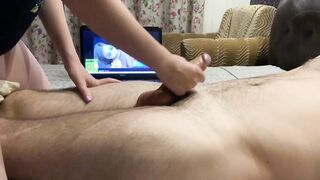 Repeatedly Edged and Intense Post Orgasm