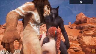 Wild Life / Big Furry Groupen HD Tiger,wolf,bull,goat,rhino