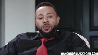 Cute ebony eighteen gets caught by her stepdad while masturbating