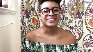 Sweet Ebony Amateur Loves To Play For Camera