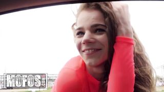 Cute Blonde hot Sabrina Spice Got Picked Up Nailed