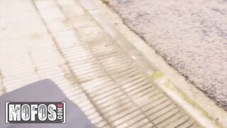 Cute Blonde hot Sabrina Spice Got Picked Up Nailed