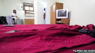 AsianSexDiary two Filipina 19 Year Mature Friends Pass the Dick
