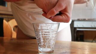 Lactating Drink my own Breast Milk
