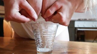 Lactating Drink my own Breast Milk
