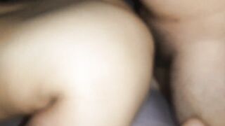 Wife without a Condom with Cum inside Confesses to Wanting a Follower's