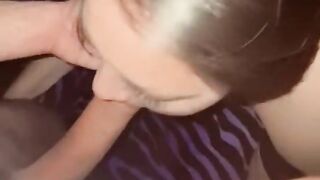 Irresistible Amateur Loves Penis down her Throat