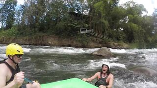 Dude Gets Plowed by a River into Costa Rica