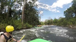 Dude Gets Plowed by a River into Costa Rica