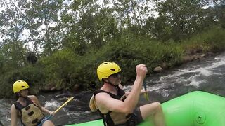 Dude Gets Plowed by a River into Costa Rica