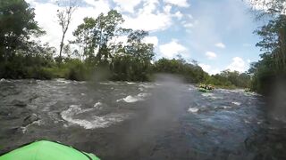 Dude Gets Plowed by a River into Costa Rica