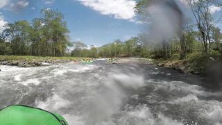 Dude Gets Plowed by a River into Costa Rica