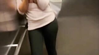 Bombshell Ex-Wife Flashes at Office Supply Store, at the Mall, and into the Vehicle!
