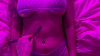 Over the Underwear Spur Pose, Binding, Whipping, and Knife Play Sleepover