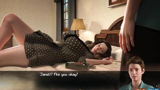 TREASURE OF NADIA 56 - I FOUND JANET INTO BED WITH a WINE BOTTLE