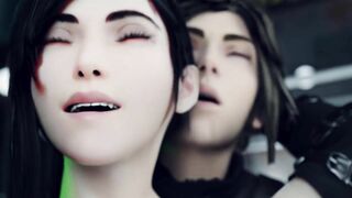 【MMD R-19 year old SEX DANCE】HOT SQUIRTING INSANE ANAL SEX VAGINA SOAK 激しいセックス [MMD]