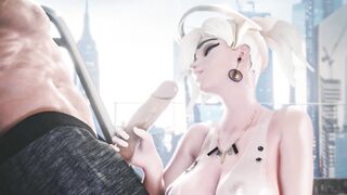 【MMD R-eighteen SEX DANCE】INTENSE EROTIC MOUTH ROUGH FELLATIO おいしいオーラル [MMD]