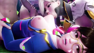 【MMD R-teens SEX DANCE】TITS AND BUTT NIGHTCLUB BEAUTY SEX 激しいセックス [MMD]
