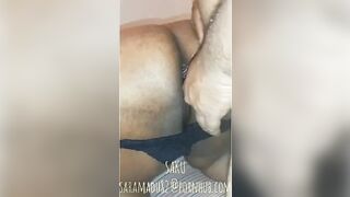 BIG ASS cougar MAKING Booty FOR COCK