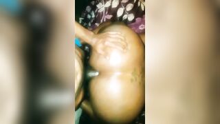MASSAGING HER ASSHOLE WITH MY PENIS