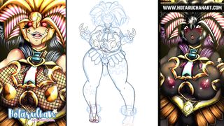 Exodia chick Big Titties Thick Anime Futanari by HotaruChanART