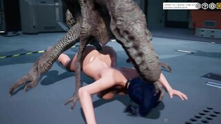 3D Realistic ANIME: A.L.I.E.N.M.O.N.S.T.E.R_FUCK 5x CUM ALL over Beautiful Rubber OL's Ahegao!