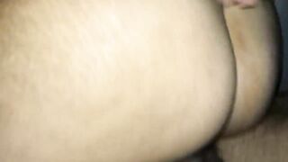 Huge Booty Short Filipina Ride Long White Dick and Creams on him on their first Date.