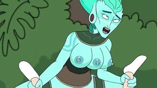 Rick and Morty - a way back Home - Sex Film only - Part 46 Keara Rides Cock by LoveSkySanX