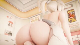 【MMD R-eighteen SEX DANCE】TASTY SEX LONG BUTTOCKS HOT BOOTY PLAY 甘いお尻 [MMD]
