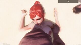 Long Breasted Ginger goddess Gangbanged by a Pack of Pigmen (Wild Life) Full
