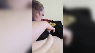Hubby Filmed Wifey Fucking a Sex Toy