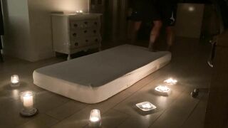 Hardcore Love Making inside Candle Light