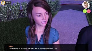 Dating my Step-Daughter # 67 Падчерица трётся киской об мой член