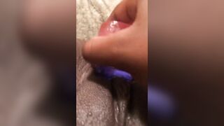 8 INCH PINK VIBRATOR AND DICK RING MAKES AFRICAN SNATCH SQUIRT