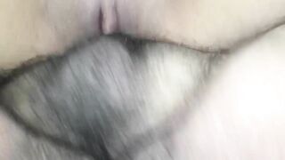 Hispanic Doggy Style Messy Jizzed