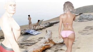 Cuckold Lovers-Outdoor Naked Beach-Ep 38