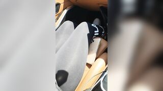 Step Milf inside Pants Caught Fucking inside the Vehicle with Step Son