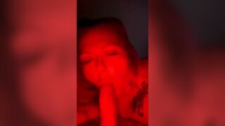 milf Worships my Huge Dick