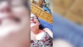 mom has Insane Orgasm from Clitoris Stimulation just a Taste Stacey38G