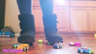 Small Dildo Vehicle Giantess Trample W/ Uggs, Heels, Adidas Superstars & Barefoot Toes Performance Film