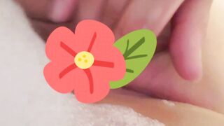 Cum Rub my Clitoris inside the Bathtub