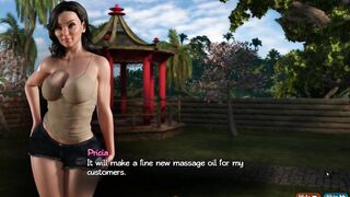 TREASURE OF NADIA 70 - SEX INTO a GARDEN AND CUM ON HER ASS