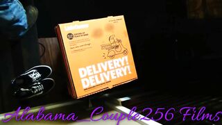 Curvy Alabama Housewife Flashes Pizza Boy and Tips him with her Snatch her Hubby Joins the Fun