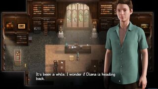 TREASURE OF NADIA 58 - I CAUGHT DIANA NUDE INTO MY BEDROOM? LOL