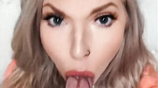 Blowing on my 9inch Vibrator