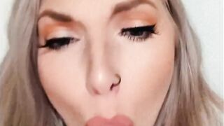 Blowing on my 9inch Vibrator