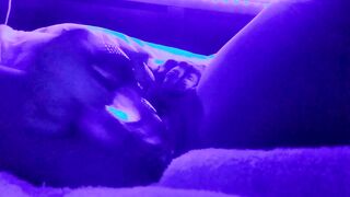 Turned On Vagina Gets Glass Vibrator