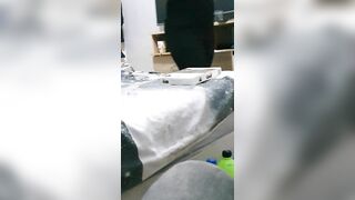 Step Mom housekeeper got Fuck while Cleaning the House by Step Son (screaming Orgasm)