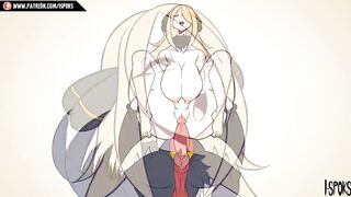 Cynthia and her Hidden Training - Animation